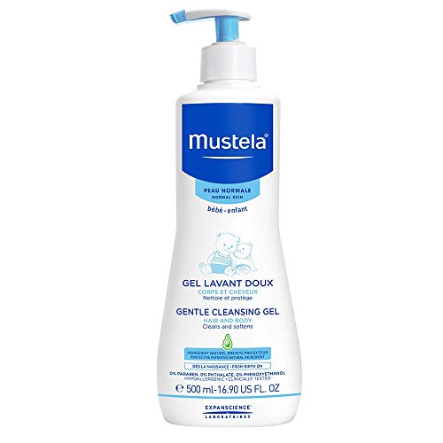 Mustela – Gel de limpieza suave para bebé, juego de 3 unidades Talla:3 x 500 mL