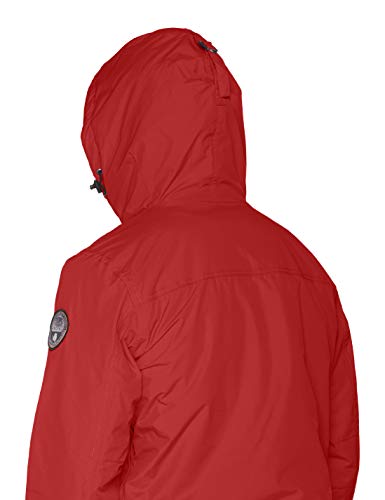 Napapijri Rainforest Pocket, Chaqueta para Hombre, Rojo (Pop Red R41), Medium