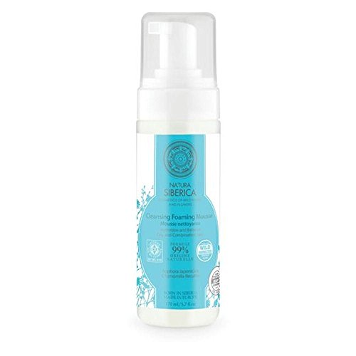 Natura Siberica Mousse Limpiadora Espumosa para Piel Grasa o Mixta Hidratación y Equilibrio - 170 ml