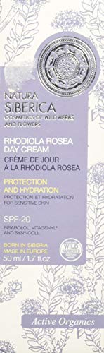 Natura Siberica Rhodiola Rosea, Crema facial - 50 ml.