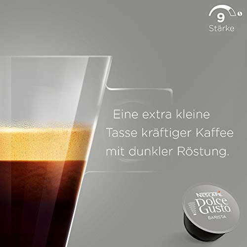 NESCAFÉ Dolce Gusto Ristretto Barista, Pack de 3 x 16 Cápsulas - Total: 48 Cápsulas de Café