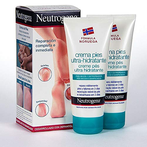 Neutrogena Crema De Pies Ultra-Hidratante - 2 Unidades x 100 ml.