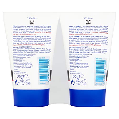 Neutrogena Cuidado Manos, Duplo crema de manos concentrada - 2 x 50 ml