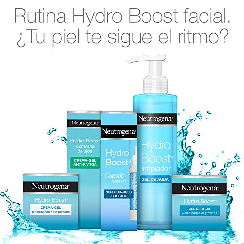 Neutrogena Limpiador Facial Gel de Agua Hydro Boost para la Eliminación de Impurezas Hidratación Continua - 200 ml