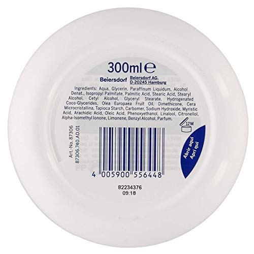 Nivea Aceite De Oliva Crema Corporal Piel Seca, 200 ml