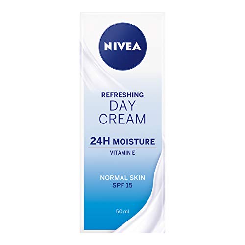 Nivea Diarios Esenciales luz Solar (FPS15, Hidratante Crema de día, 50 ml, normal/combinación piel, pack de 3