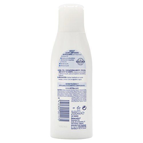 NIVEA Leche Limpiadora Refrescante Piel Normal - 200 ml