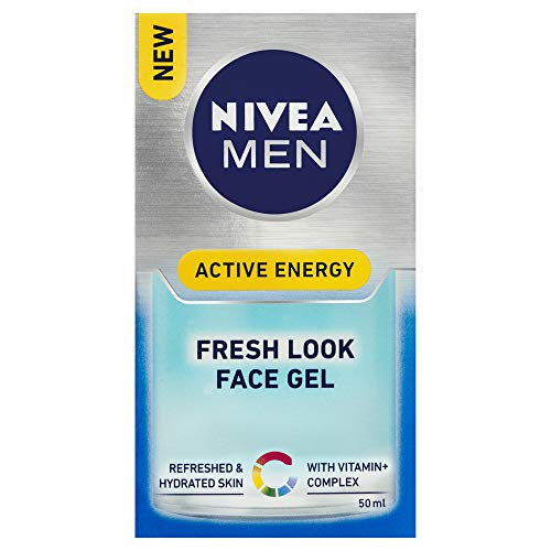 NIVEA MEN Active Energy Fresh Look, Gel Facial Hidratante, 50 ml