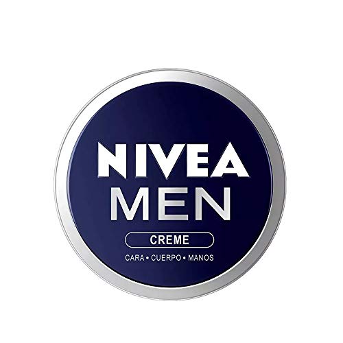 NIVEA MEN Creme (1 x 150 ml), crema para hombres, crema para cara, cuerpo y manos, crema multiusos hidratante para el cuidado de la piel masculina