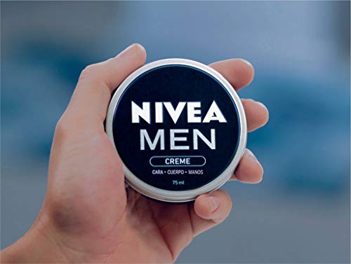 NIVEA MEN Creme en pack de 5 (5 x 150 ml), crema para hombres, crema para cara, cuerpo y manos, crema multiusos hidratante para el cuidado de la piel masculina