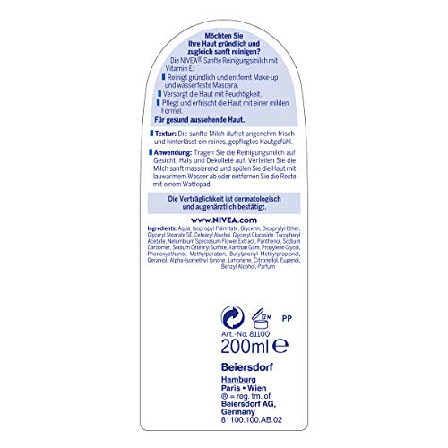 Nivea - Refrescante leche limpiadora, 200 ml