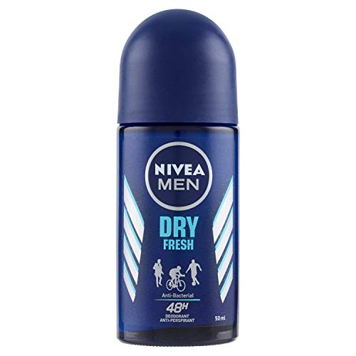 NIVEA Roll-on Dry Impact Men Fresh - Paquete de 6 x 50 ml - Total: 300 ml