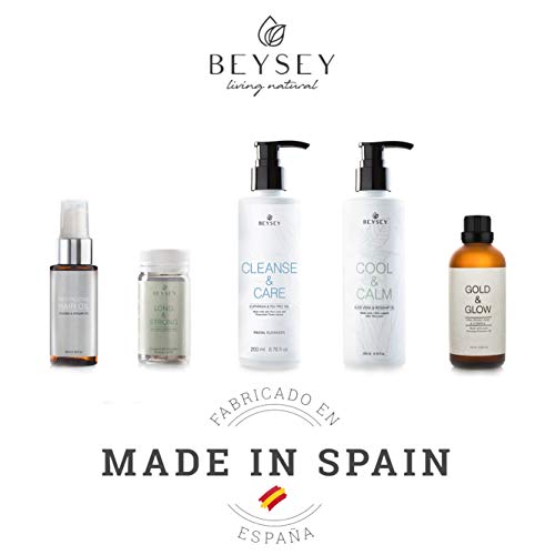 ¡NUEVO! Gel Limpiador Facial con Aloe Vera, Árbol de Té, Eufrasia y Manzanilla- Jabón Facial Desmaquillante/Antibacteriano/Anti Acné - Cara y Rostro/Pieles Mixtas y Grasas - CLEANSE&CARE Beysey 200ml