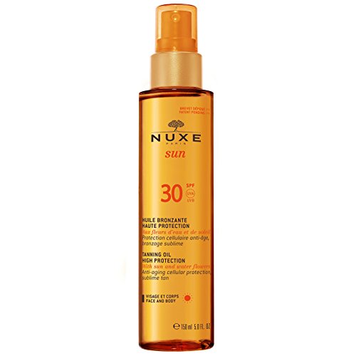 Nuxe Sun Aceite Bronceador, Spf30, 150ml.