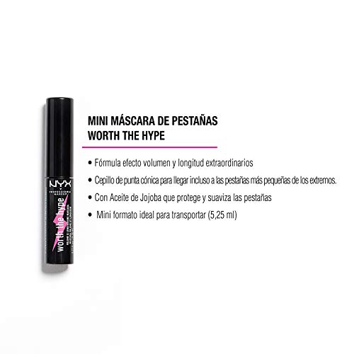 NYX Professional Makeup Kit de Maquillaje de Ojos, Incluye Mini Máscara de Pestañas, Eyeliner y Paleta de Sombras de Ojos