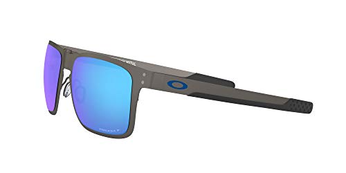 Oakley 0OO4123 Gafas de sol, Matte Gunmetal, 55 para Hombre