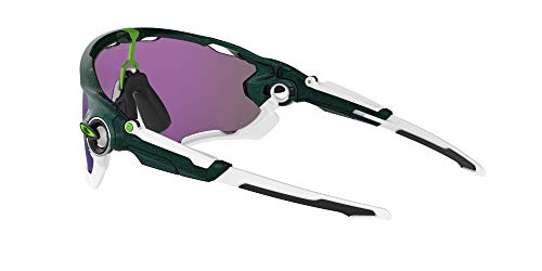 OAKLEY 0OO9290 Gafas de sol para Unisex, Verde/Metalizado/Blanco, 0