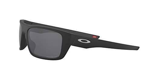 Oakley Drop Point Gafas de Sol, Hombre, Negro (Matte Blac/Prizmblackpolarized), 61