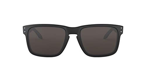 Oakley Holbrook - Gafas de sol, Unisex, Negro (Matte Black/Warm Grey S3), Talla única