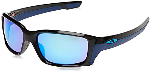 OAKLEY Straightlink Oo9331 933104 58 Mm Gafas de sol para Unisex, Negro/Azul, 0