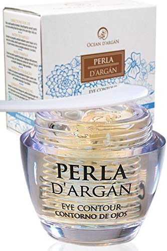 OCEAN D’ARGÁN - Crema Contorno de Ojos Antiarrugas, Reduce líneas de expresión, bolsas, ojeras y arrugas. Fabricado en España. Hombre y Mujer