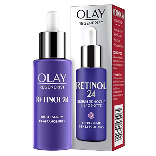 Olay Sérum de Noche sin Fragancia para Una Piel Suave y Radiante con Retinol y Vitamina B3