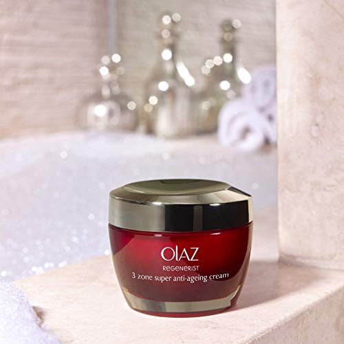 Olaz Regenerist 3 zonas Crema Reafirmante Noche Súper, 1 paquete (1 x 50 ml)