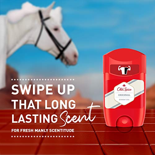 Old Spice Original Desodorante En Barra Para Hombres 50 ml