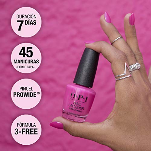 OPI Top Coat - Capa Superior para un Acabado de Larga Duración tras el Esmalte de Uñas, Efecto Manicura Profesional - 15 ml