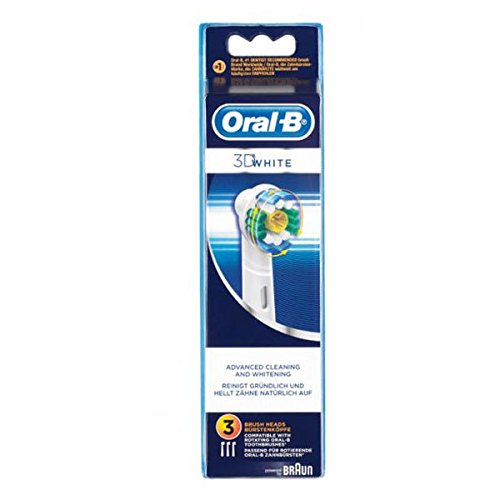 Oral-B 3DWhite Cabezales De Recambio - Pack De 3 Unidades