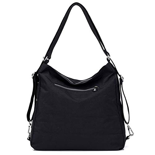 Outreo Mujer Bolsos de Moda Impermeable Mochilas Bolsas de Viaje Bolso Bandolera Sport Messenger Bag Bolsos Mano para Tablet Escolares Nylon