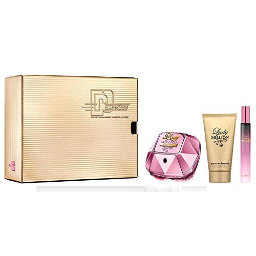 Paco Rabanne Paco Rabanne Lady Millon Empire Epv 50Ml + Leche Corporal 75Ml + Eau Parfum 10Ml 0.25 g