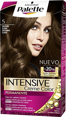 Palette Intense - Tono 5 Castaño Claro - 2 uds - Coloración Permanente - Schwarzkopf