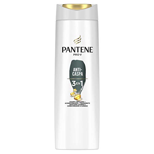 Pantene Pro-V Anti-Caspa Champú, Acondicionador y Tratamiento 3 en 1, Deja el Pelo Increíblemente Limpio, 300 ml