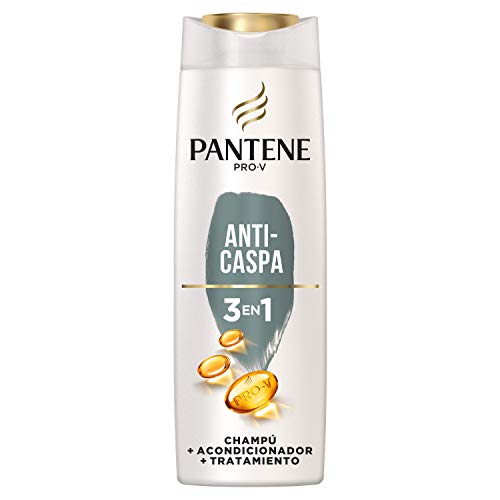 Pantene Pro-V Anti-Caspa Champú, Acondicionador y Tratamiento 3 en 1, Deja el Pelo Increíblemente Limpio, 300 ml