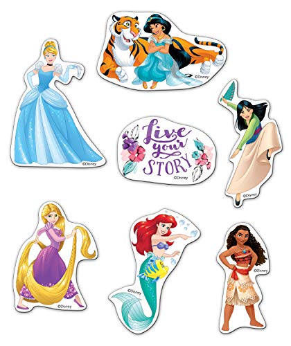 Paper Projects 9124370 Disney Princess Mega paquete de pegatinas, color rosa y morado , color/modelo surtido