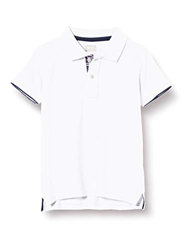 Pepe Jeans Thor Jr Polo, Blanco (Optic White 802), 15-16 años (Talla del Fabricante: 15/16 años) para Niños