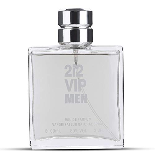 Perfume para Hombres, Eau de Toilette para Perfume Clásico y Sándalo Fragancia masculina Perfume para Caballeros Fresh Fragancia Gentleman - 100ml / 3.3oz(gris claro)