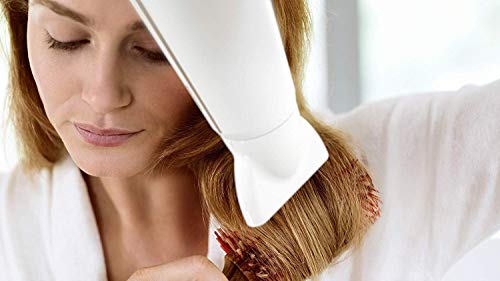 Philips HP8232/00 DryCare Advanced - Secador ThermoProtect Ionic con Ionizador para Suavizar el Cabello, 2200 W, Blanco