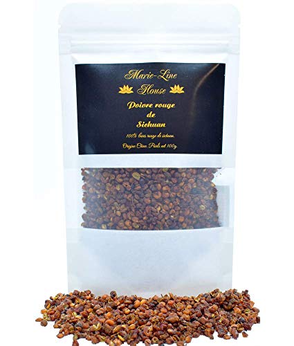 Pimienta de Sichuan - bayas de Sichuan - pimienta Szechuan 100g cosecha 2020.