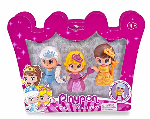 Pinypon - Pack de 3 Princesas (Famosa 700014094)