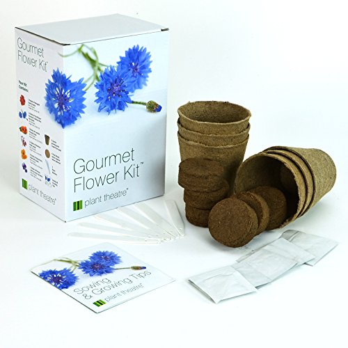 Plant Theatre  - Kit de germinación Flores comestibles Gourmet