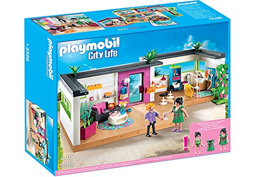 PLAYMOBIL Mansión Moderna Suite de Invitados, playset (5586)