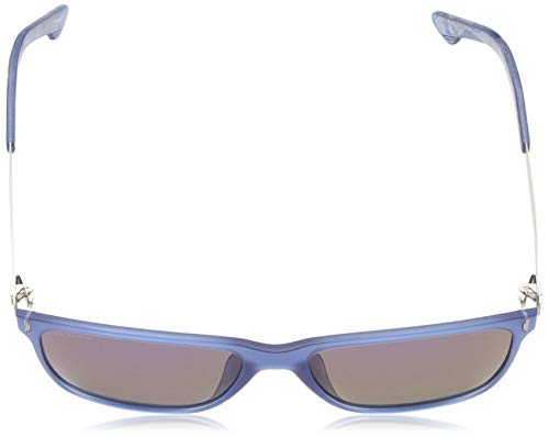 Police SPL36557J15B Gafas de sol, Azul, 57 para Hombre