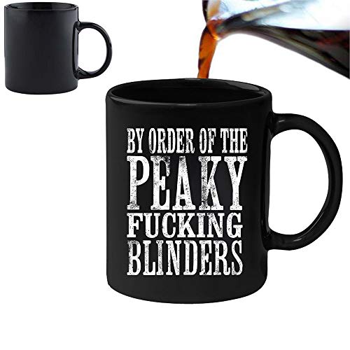 por Order of The P***y f**King B******s - Taza mágica que cambia de calor y caja de regalo de 325 ml