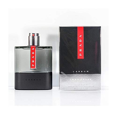 Prada Luna Rossa Carbon Eau de Toilette Spray para Hombres- 150 ml