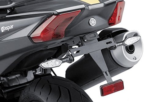 Puig Soporte Portamatrículas 9468N Negro para Yamaha T-MAX 530/DX/SX 17'-18'