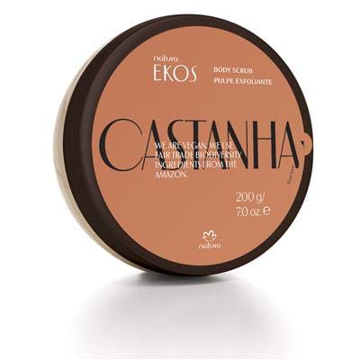 PULPA EXFOLIANTE CORPORAL CASTANHA - EKOS - 200G