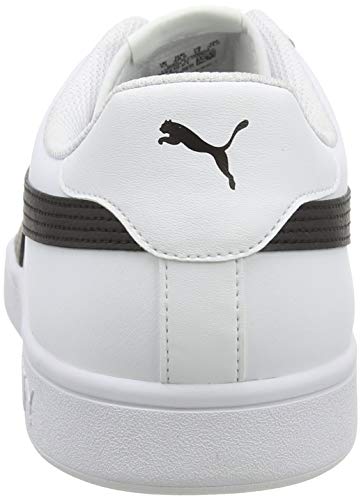 PUMA Smash V2 L, Zapatillas para Hombre, Blanco White Black, 42 EU