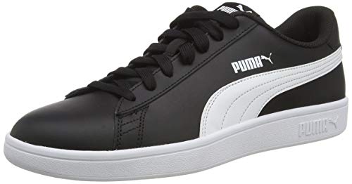 PUMA Smash V2 L, Zapatillas para Hombre, Negro Black White, 39 EU